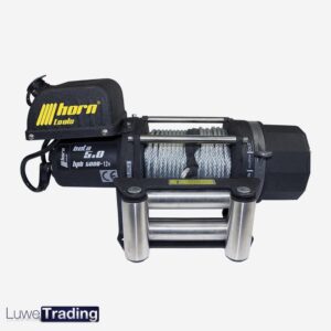 Horn Beta 5.0 12V elektrische lier staalkabel